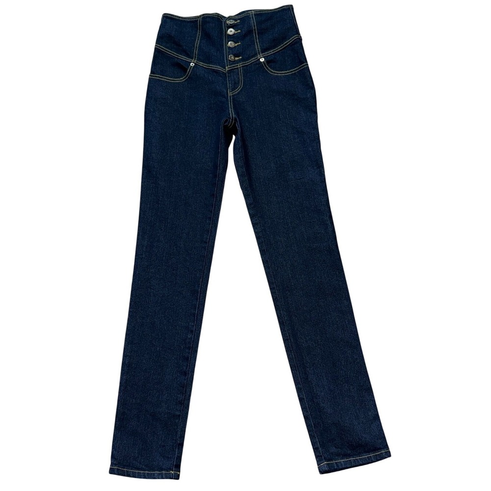 MISS ROCKWELL DE VIL x KUSTOMVILLE Pinup High-Rise Jeans | Women's Sz 12